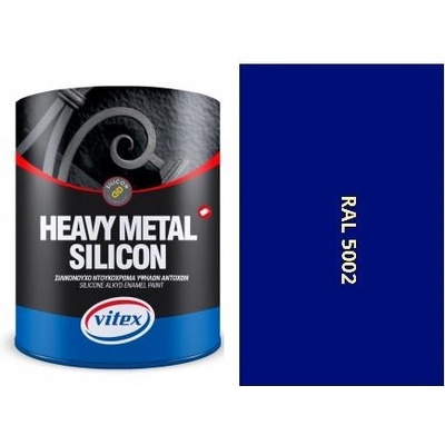 Vitex Heavy Metal Silikon 0,75 l saténová ultramarínová