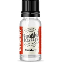 Foodie Flavours Přírodní koncentrované aroma 15 ml jahoda