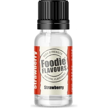 Foodie Flavours Přírodní koncentrované aroma 15 ml jahoda
