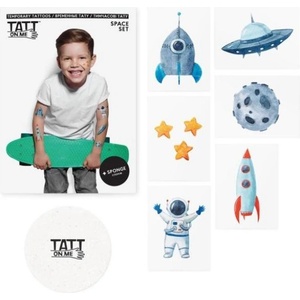 TATTonMe Татуировки за деца Космос комплект (TSSpace)
