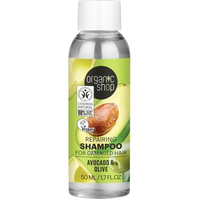 Organic Shop Repairing Shampoo Avocado & Olive 50 ml