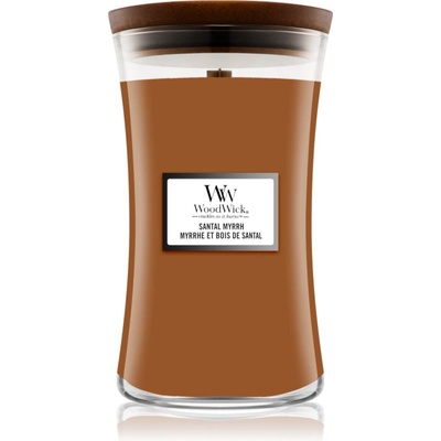 WoodWick Santal Myrrh ароматна свещ 610 гр