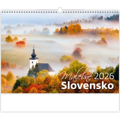Helma Nástenný Malebné Slovensko 45 x 31,5 cm 2026