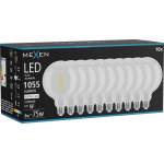 Mexen Vintis 10x LED нажежаема жичка крушка E27, G125, 8W, Неутрална - 4000K, 1055 lm, (L158-E27-0840-00x10)