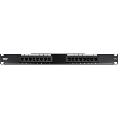 TRENDnet Пач панел 16 порта RJ45 UTP, Cat6 - TRENDnet TC-P16C6 (TC-P16C6)