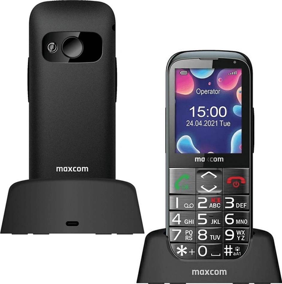 Téléphone portable - MAXCOM - mm248 4G Dual SIM - Écran 2,4 pouces - Mémoire 64 MB - Batterie 1000 mAh - Téléphonie