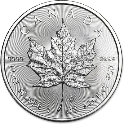 Royal Canadian Mint Stříbrná mince Canadian Maple Leaf 1 oz – Zboží Dáma