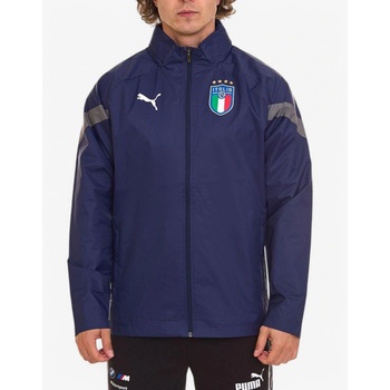 PUMA x Italy FIGC 2022 Hidden Hood Track Jacket Blue