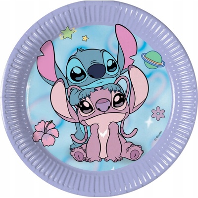 Papierové taniere STITCH 19,5 cm, Procos