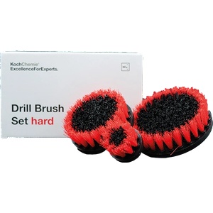 Koch-Chemie Drill Brush Set hard - Комплект 3 бр. Твърди четки за акумулаторна бормашина (4227)