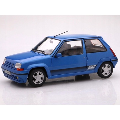 Model auta Renault 5 GT Turbo ph.2 1989 modrá Solido 1:18
