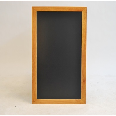 Securit Nástěnná popisovací tabule LONG 56 x 100 cm, teak