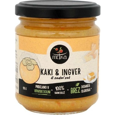 Metka Marmeláda kaki se zázvorem Hmotnost: 195 g