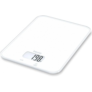 Beurer KS 19 Pure White kitchen scale; 5 kg / 1 g (10681_BEU) - ezona Кухненски везни