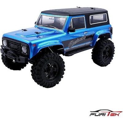 FURITEK Краулер син с дистанционно управление FURITEK CR-18P 2024 Rushmore Metallic Cyan 1/18 Crawler Brushless RTR FUR2555 (FUR2555)