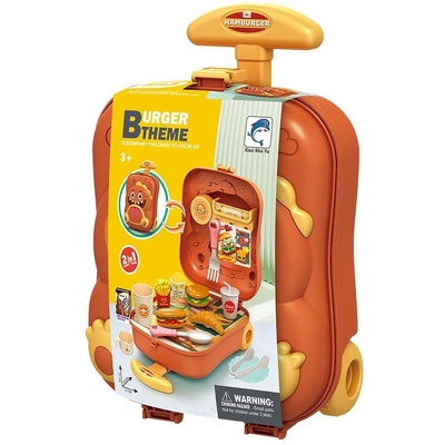Felyx Toys Куфарче с колелца ресторант за бързо хранене (1011755f)