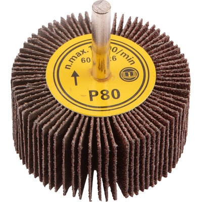 Graphite Kotouč lamelový na stopce 60 x 30 mm K80 55H759