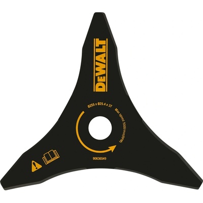 DeWALT DT20653-QZ - Nůž křovinořezu se třemi ostřími pr. 255 x 25,4 mm