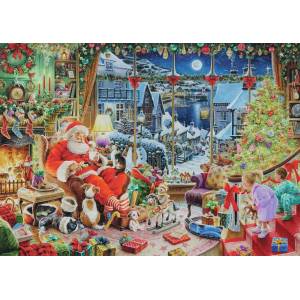 Ravensburger - Puzzle Christmas No. 30 Santa Takes a Break - 1 000 piese