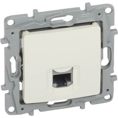 Legrand Розетка RJ45 cat. 5 UTP NILOE крем (M019896)