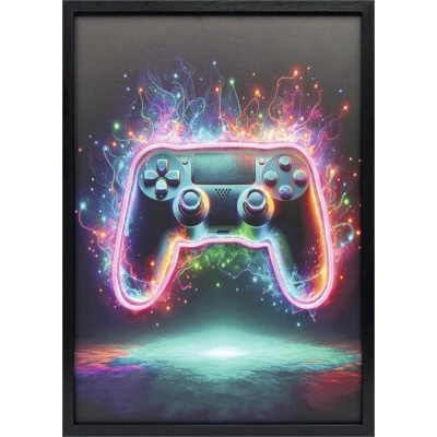 LED neonový obraz Neon Control 50x70 cm