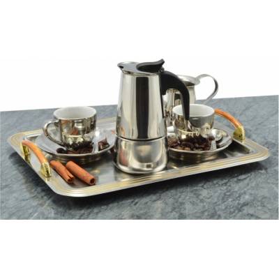 Kávovar na espresso pre 2 osoby