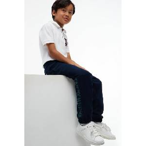 Tommy Hilfiger спортен панталон за деца с памук (KB0KB10657.9BY2)
