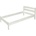 Bogdan Furniture G Единично Легло BM Masiv 2, бял цвят