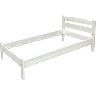 Bogdan Furniture G Единично Легло BM Masiv 2, бял цвят