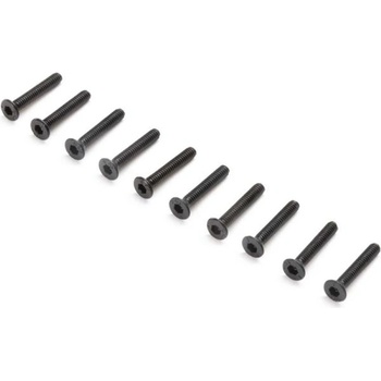 Losi Винт с вътрешен шестостен M2x12mm FH (10)