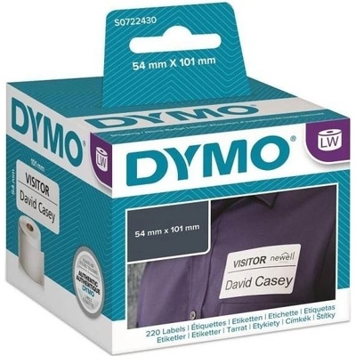 Samolepicí štítky Dymo, 101x54 mm, balení 220 ks