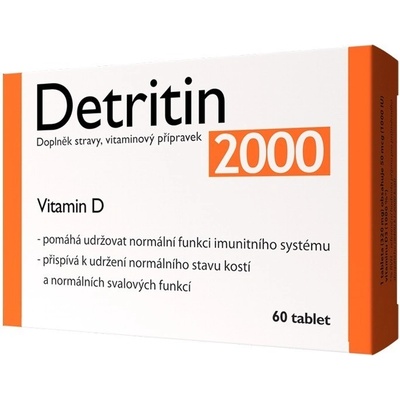 Detritin 2000 IU Vitamin D3 60 tablet