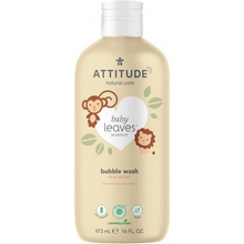 Attitude BabyLeaves Dětská pěna do koupele s vůní hruškové šťávy 473 ml