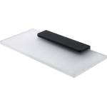 Nimco Maya - Етажерка, 20 см, матово стъкло/матово черно MAC 29091B-20-90 (MAC 29091B-20-90)