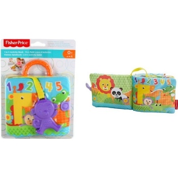 Fisher-Price měkká knížka se zvířátky