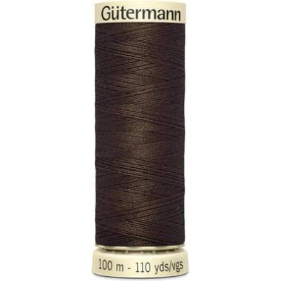Nit PES Gütermann 100 (100m) - univerzální barva 817 - hnědá