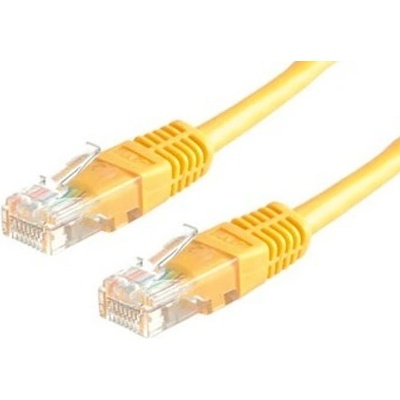 Roline Пач кабел Roline 21.99. 1562, UTP, Cat6, 5м, жълт (21.99.1562)