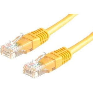 Roline Пач кабел Roline 21.99. 1562, UTP, Cat6, 5м, жълт (21.99.1562)