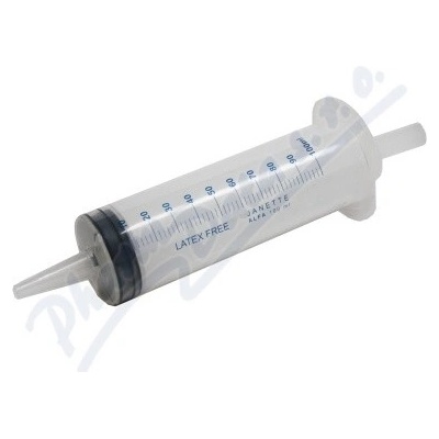 JANETTE ALFA sterilná výplachová striekačka s odstupňovaním 100 ml 1x1 ks