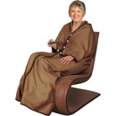 HomeLife Televizní pytel 3v1 hnědá 130 x 170 cm