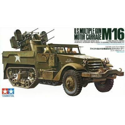 Tamiya 35081 M16 U.S. Multiple Gun Carriage1:35 1:35