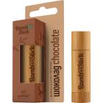 Bamboostick Chocolate Natural Care Балсам за устни унисекс 5ml