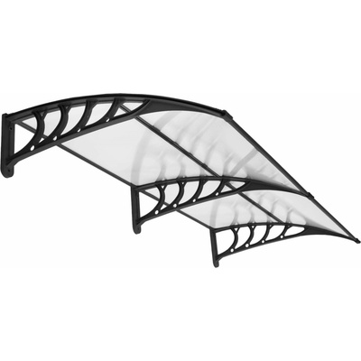 Springos Polyroof 200x95 cm černá transparentní