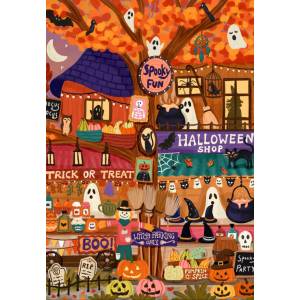 Pieces & Peace - Puzzle Witch's Market - 1 000 piese