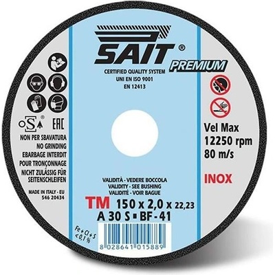 Sait Kotouč řezný 150 x 2,0 x 22,2 mm TM A30S 016268