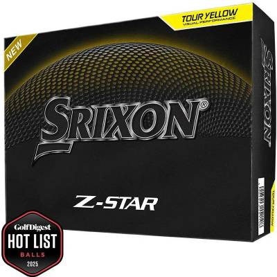Srixon Z-Star Golf Balls yellow žlutá – Hledejceny.cz