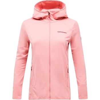 Peak Performance Дамско поларено яке Peak Performance Women's Light Zip Hood Fleece jacket - Warm Blush (105-6032-0414)