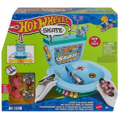 Mattel Hot Wheels SKATES splachovací fingerboard skatepark