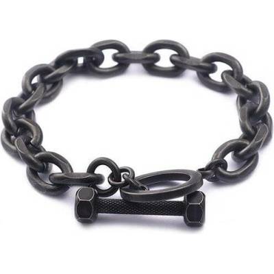 Impress Jewelry Ocelový náramek se šroubem Mechanic Punk 2407061741573236