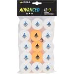 JOOLA Топчета за тенис на маса JOOLA Advanced Training ***, 12 + 3 бр